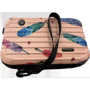 Multi Color Pink Clutch