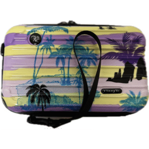 Yellow Beach Clutch